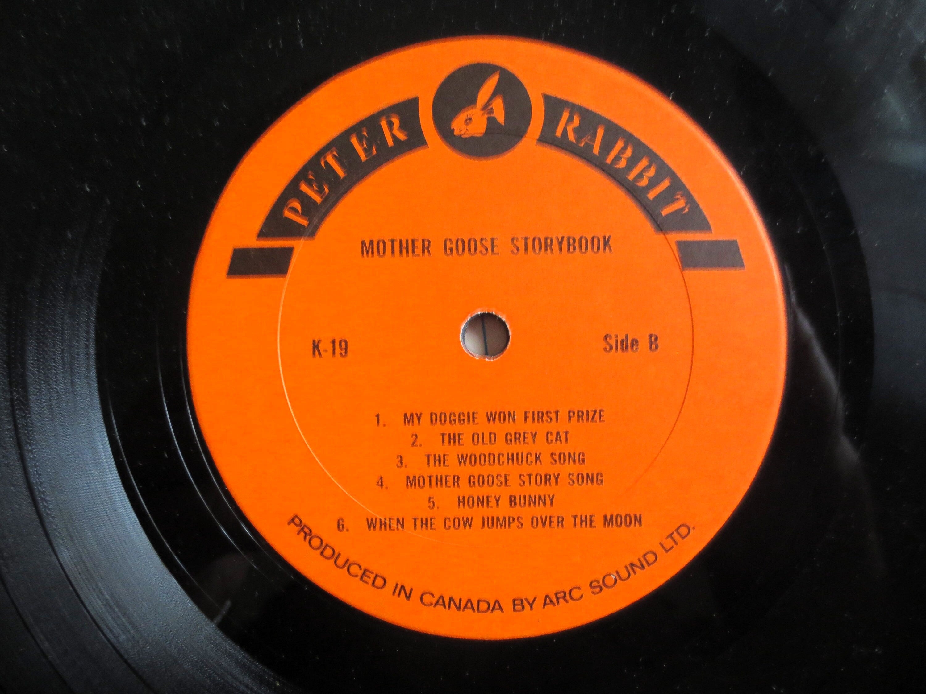 Mother Goose Storybook (Peter Rabbit Records) Vinyl LP