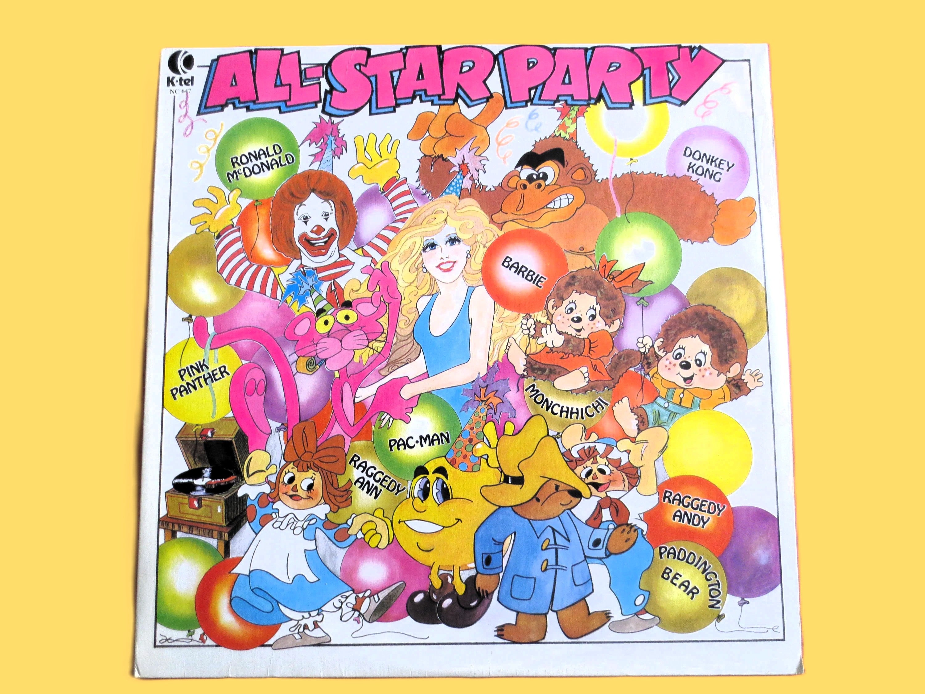 All-Star Party (K-Tel Records, 1982) Vinyl LP