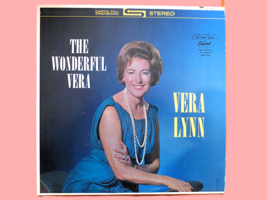 VERA LYNN, The WONDERFUL Vera, Vintage Jazz Album, 1963 Records, Vinyl Lp