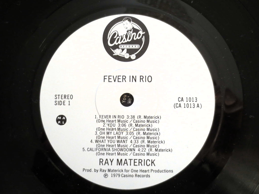 Ray Materick – Fever in Rio (1979) Vinyl LP