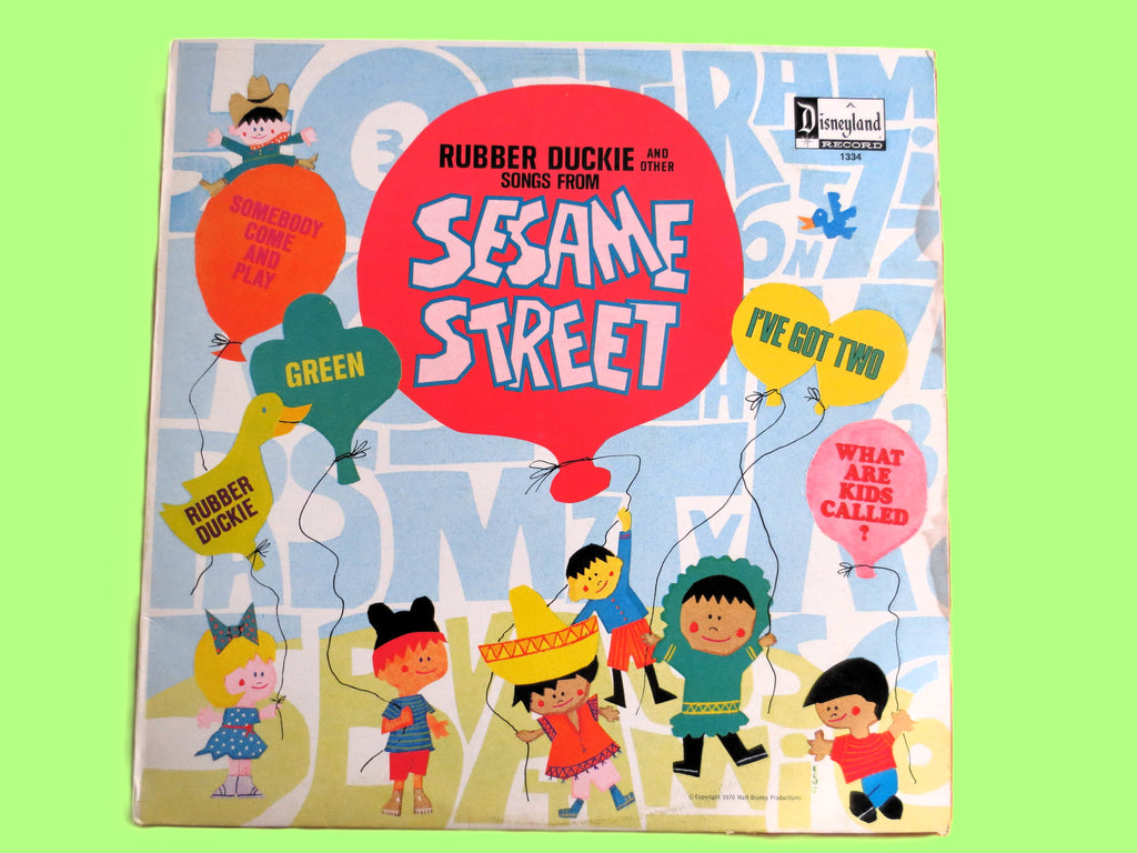 Sesame Street – Rubber Duckie (1970) Vinyl LP