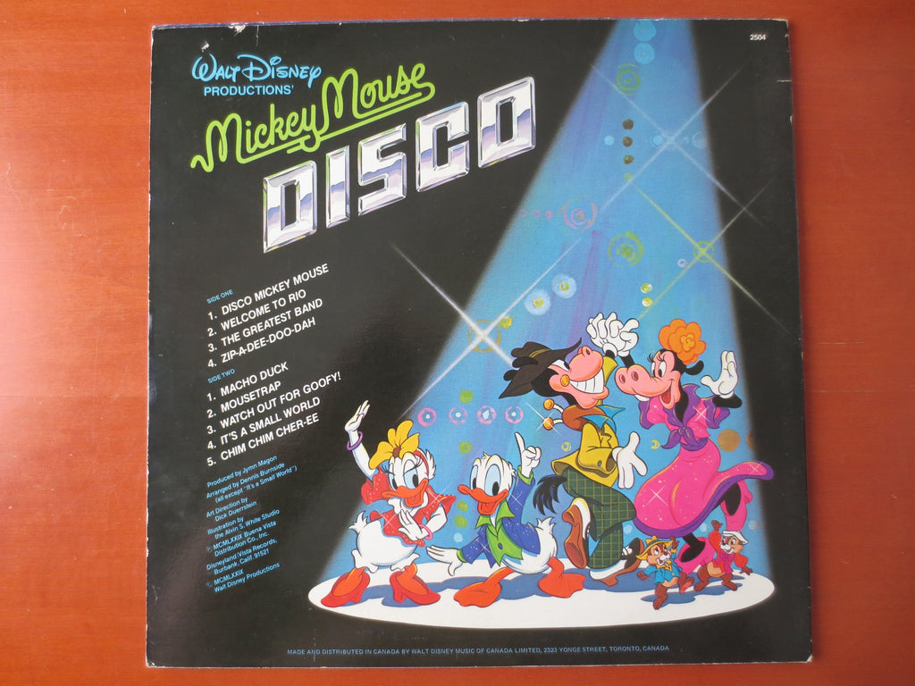 Disneyland Records – Mickey Mouse Disco (1979) Vinyl LP