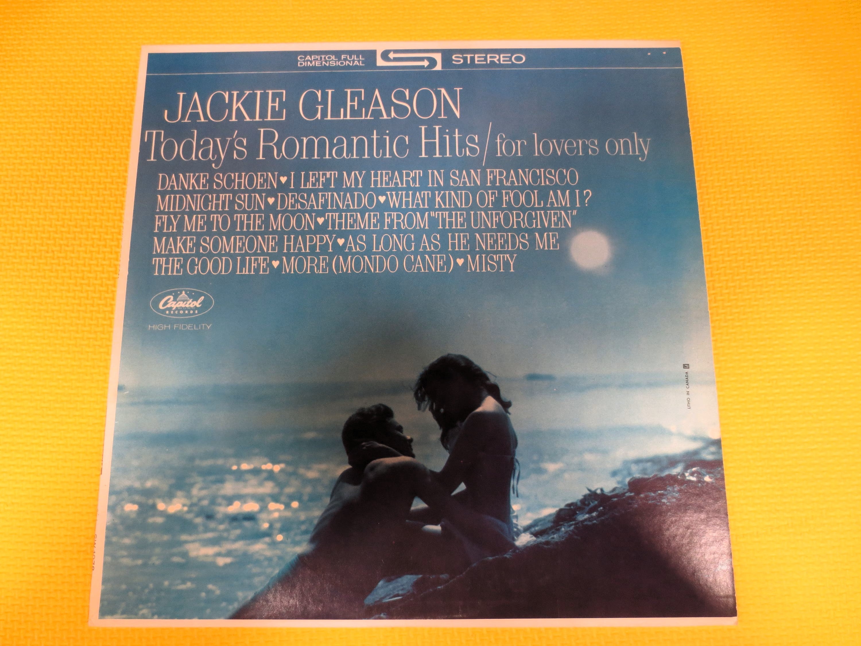 Jackie Gleason – Today's Romantic Hits (1963) Vinyl LP