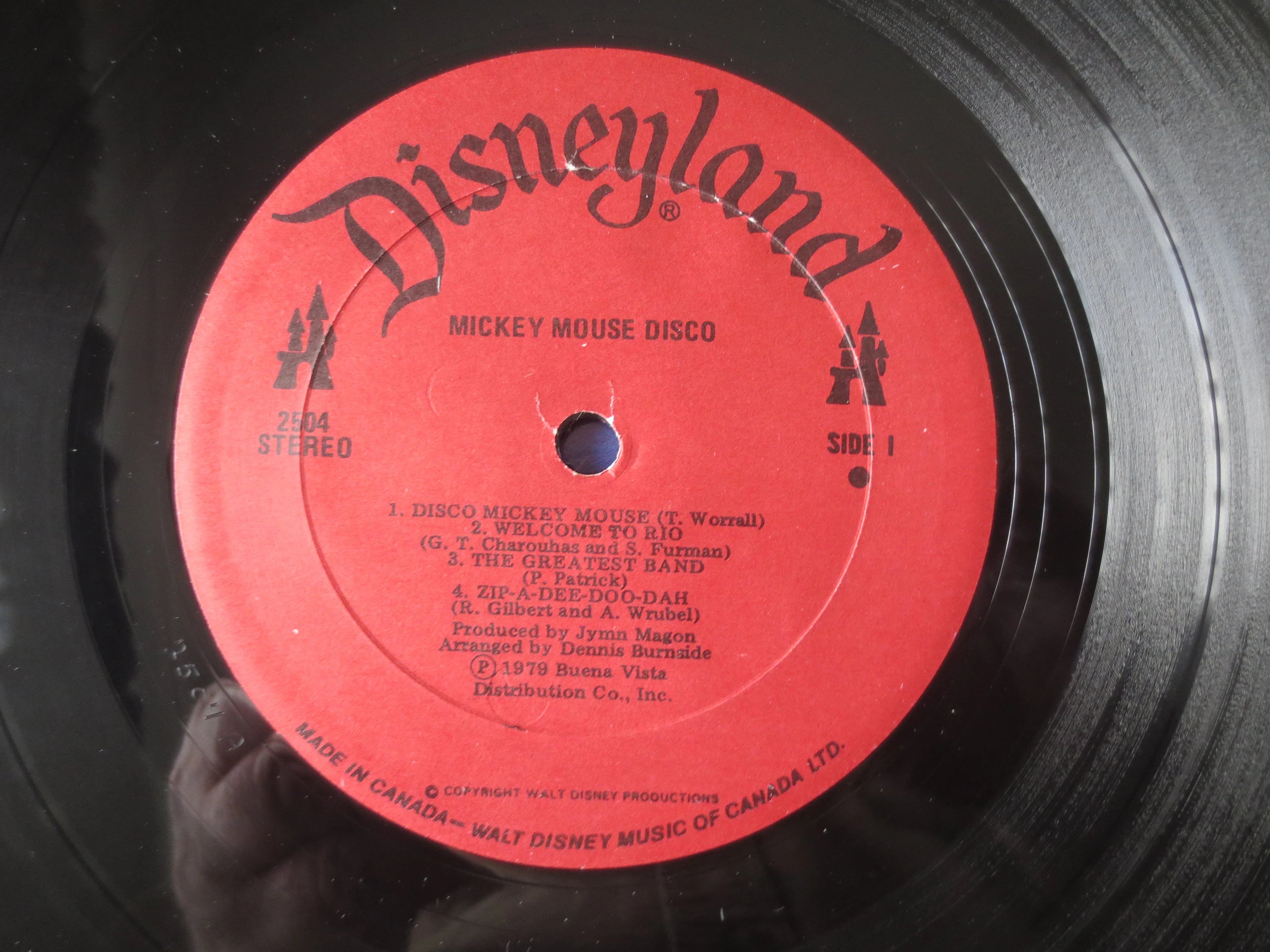 Disneyland Records – Mickey Mouse Disco (1979) Vinyl LP