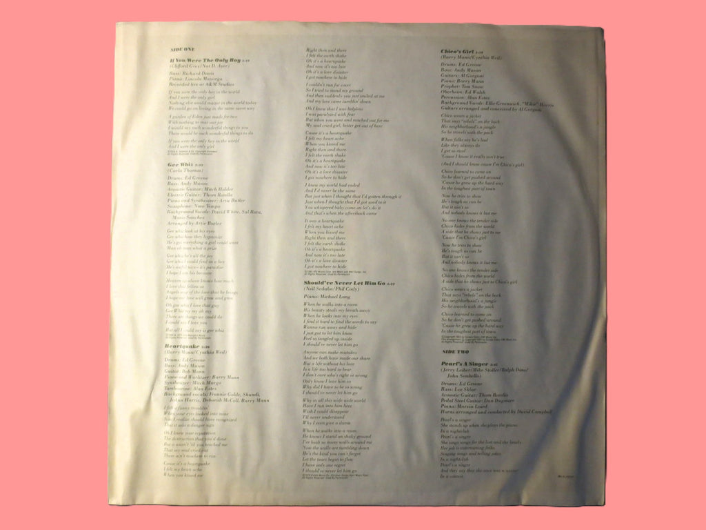 BERNADETTE PETERS, VARGAS Cover, 1980 Records, Pop Jazz Album, Vinyl Record