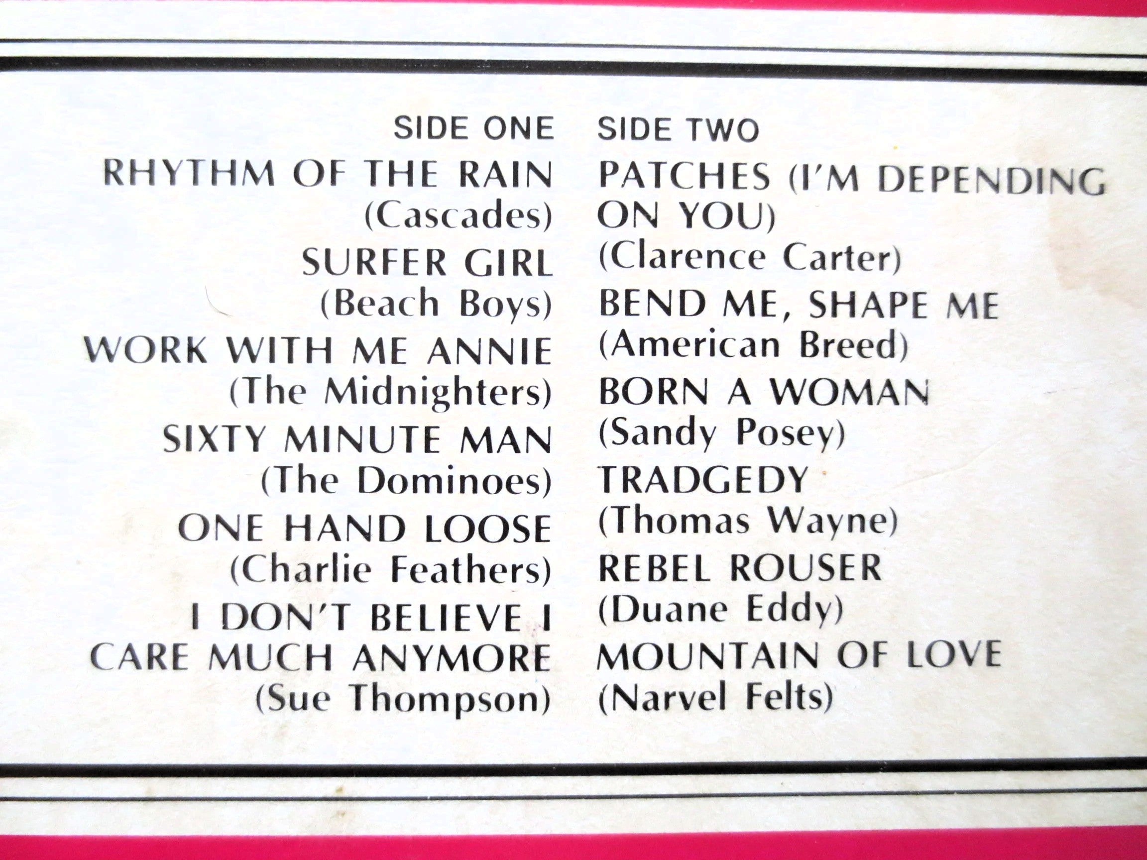 Rock and Roll TV Special – Vintage 5-Record Set (1984) Vinyl 5xLP