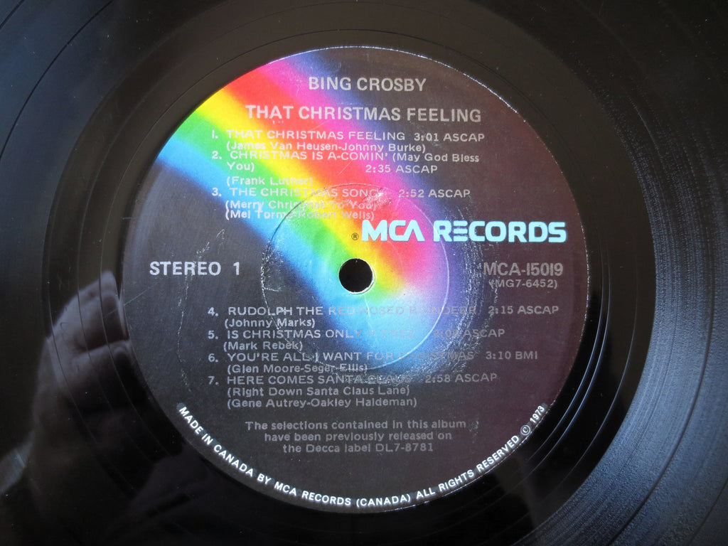 Bing Crosby – That Christmas Feeling (1973) Vinyl LP