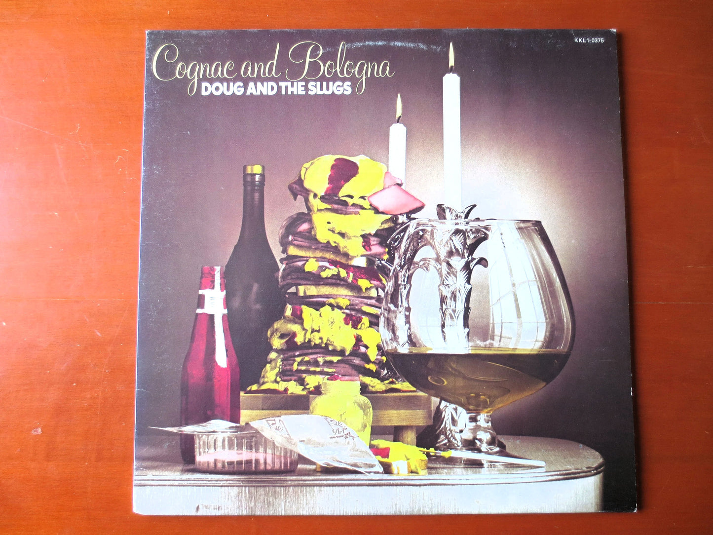 DOUG and the SLUGS, DEBUT Album, Cognac and Bologna, Rock Albums, Rock Records, lps, Vinyl Record, Vinyl Album, 1980 Albums