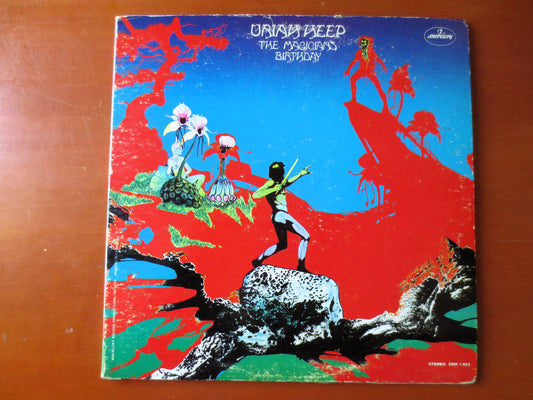 URIAH HEEP, The MAGICIANS Birthday, Uriah Heep Records,  Uriah Heep Albums, Vinyl Record, Vinyl, Rock Record, Vintage Records, 1972 Records