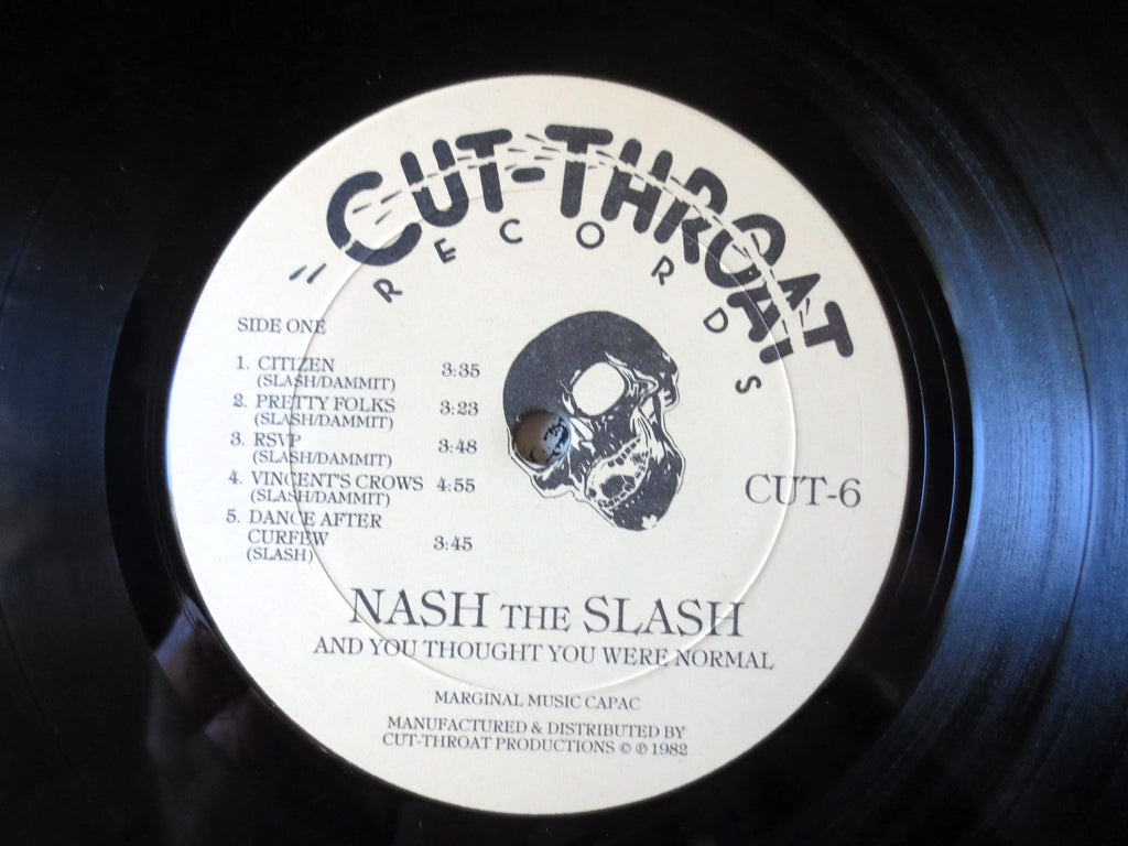 Nash the Slash – And You Thought You Were Normal (1982) Vinyl LP