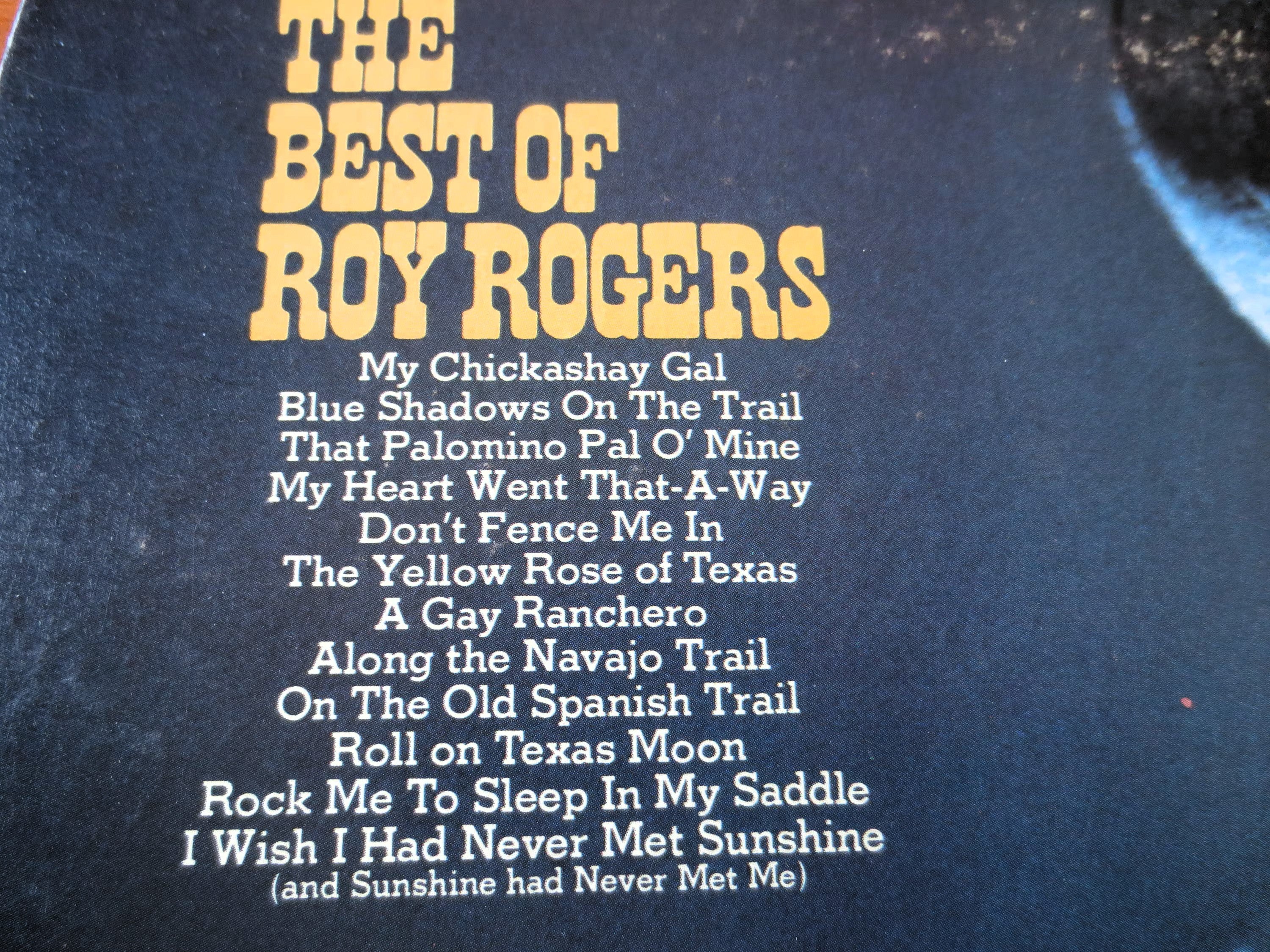 Roy Rogers – The Best of Roy Rogers (1975) Vinyl LP