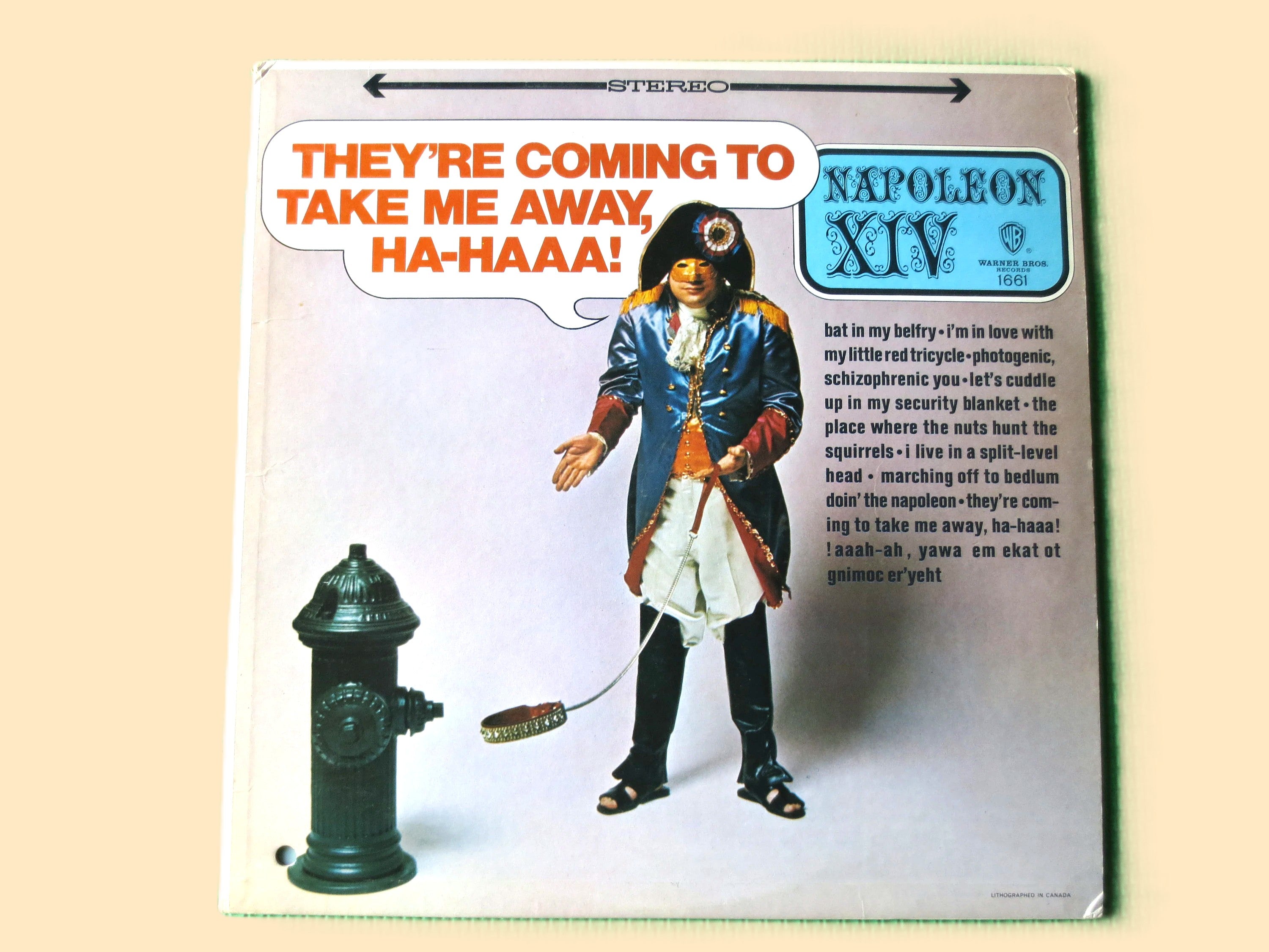 Napoleon XIV – They're Coming to Take Me Away, Ha-Haaa! (1966) Vinyl LP