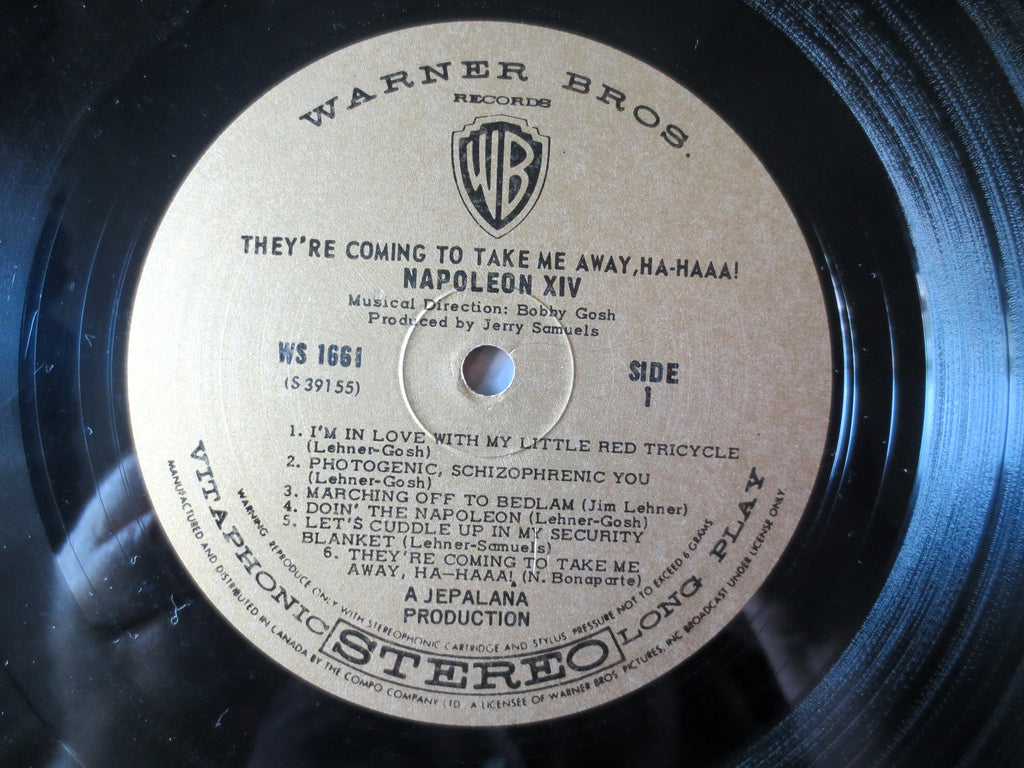 Napoleon XIV – They're Coming to Take Me Away, Ha-Haaa! (1966) Vinyl LP