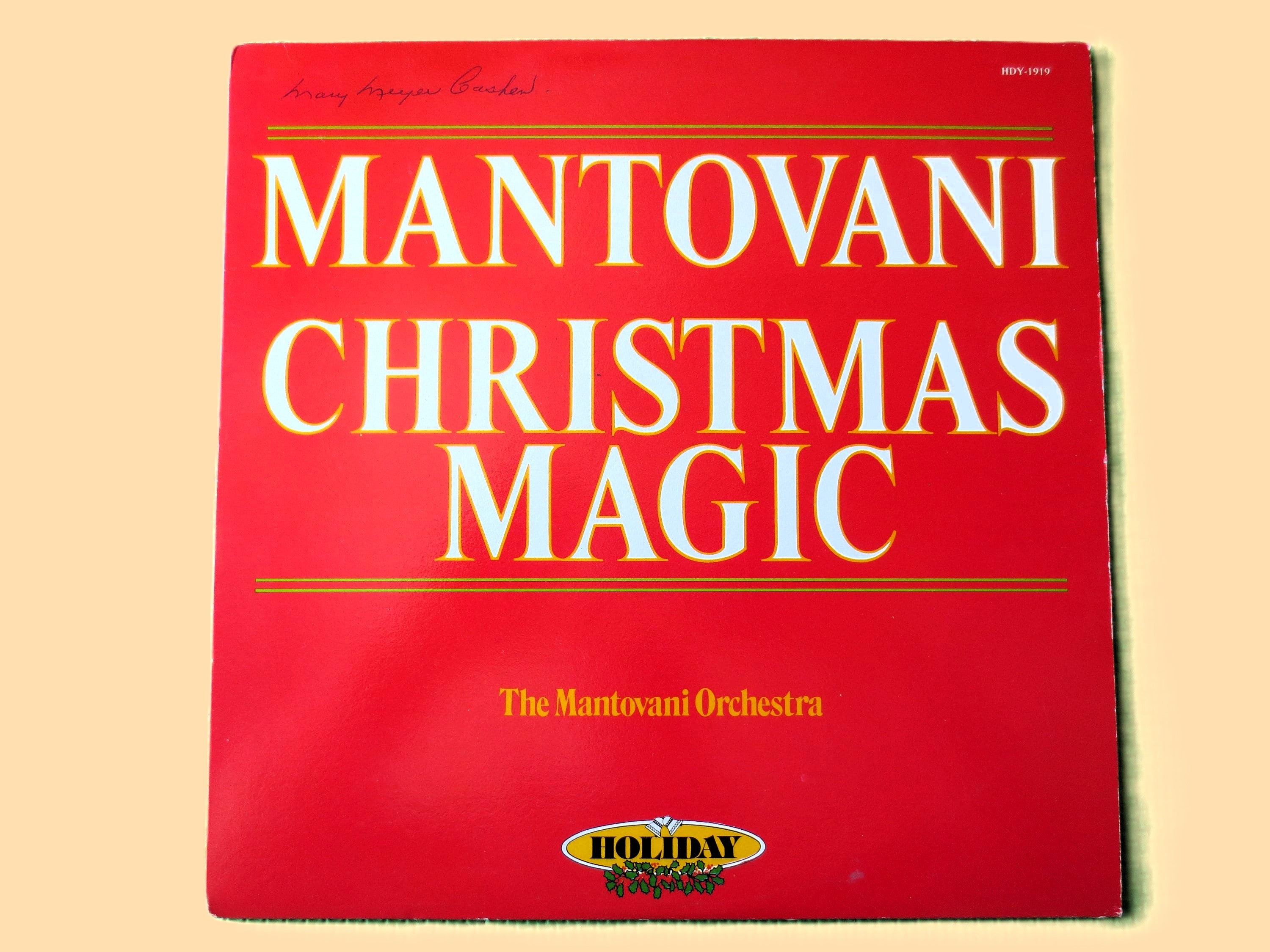 Mantovani – Christmas Magic (1980) Vinyl LP