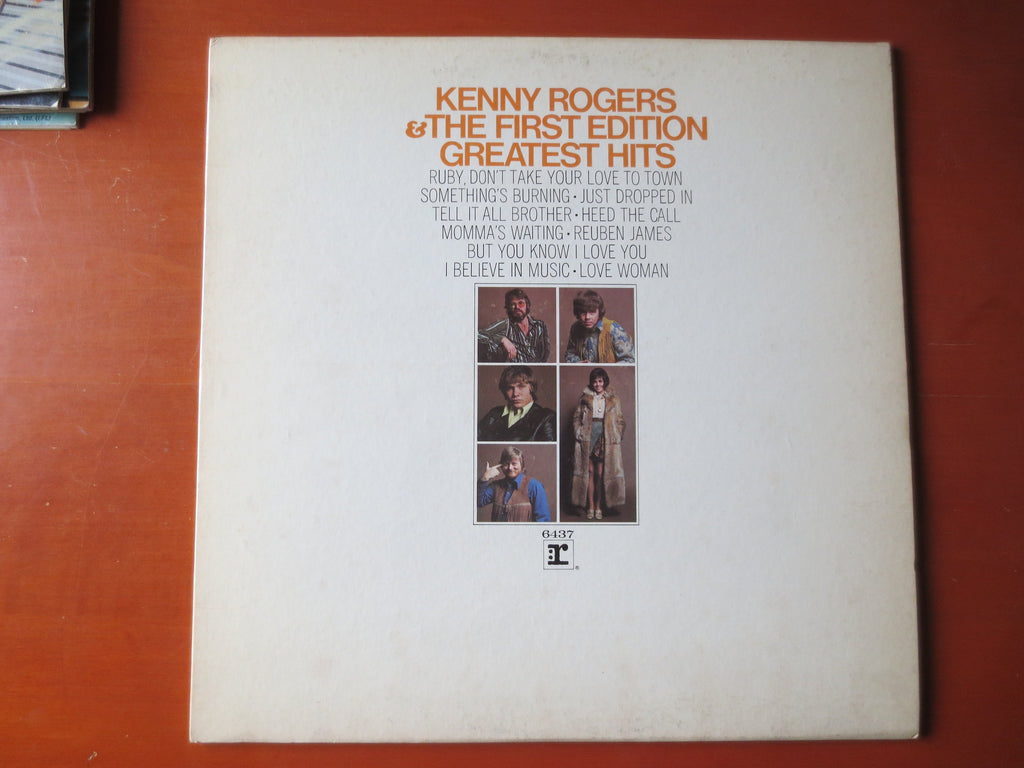 Kenny Rogers & The First Edition Greatest Hits Vinyl Record - 1970