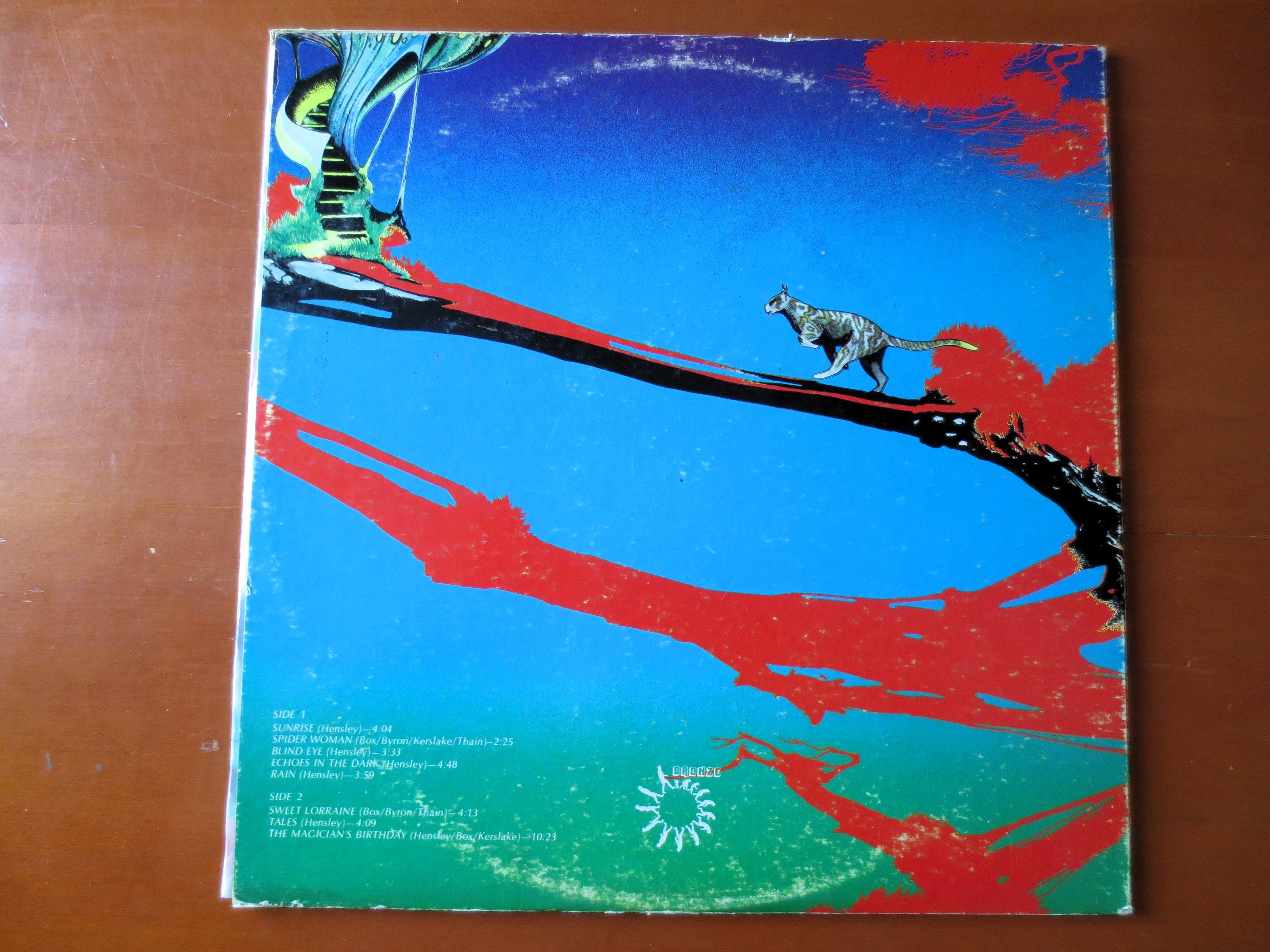 URIAH HEEP, The MAGICIANS Birthday, Uriah Heep Records,  Uriah Heep Albums, Vinyl Record, Vinyl, Rock Record, Vintage Records, 1972 Records