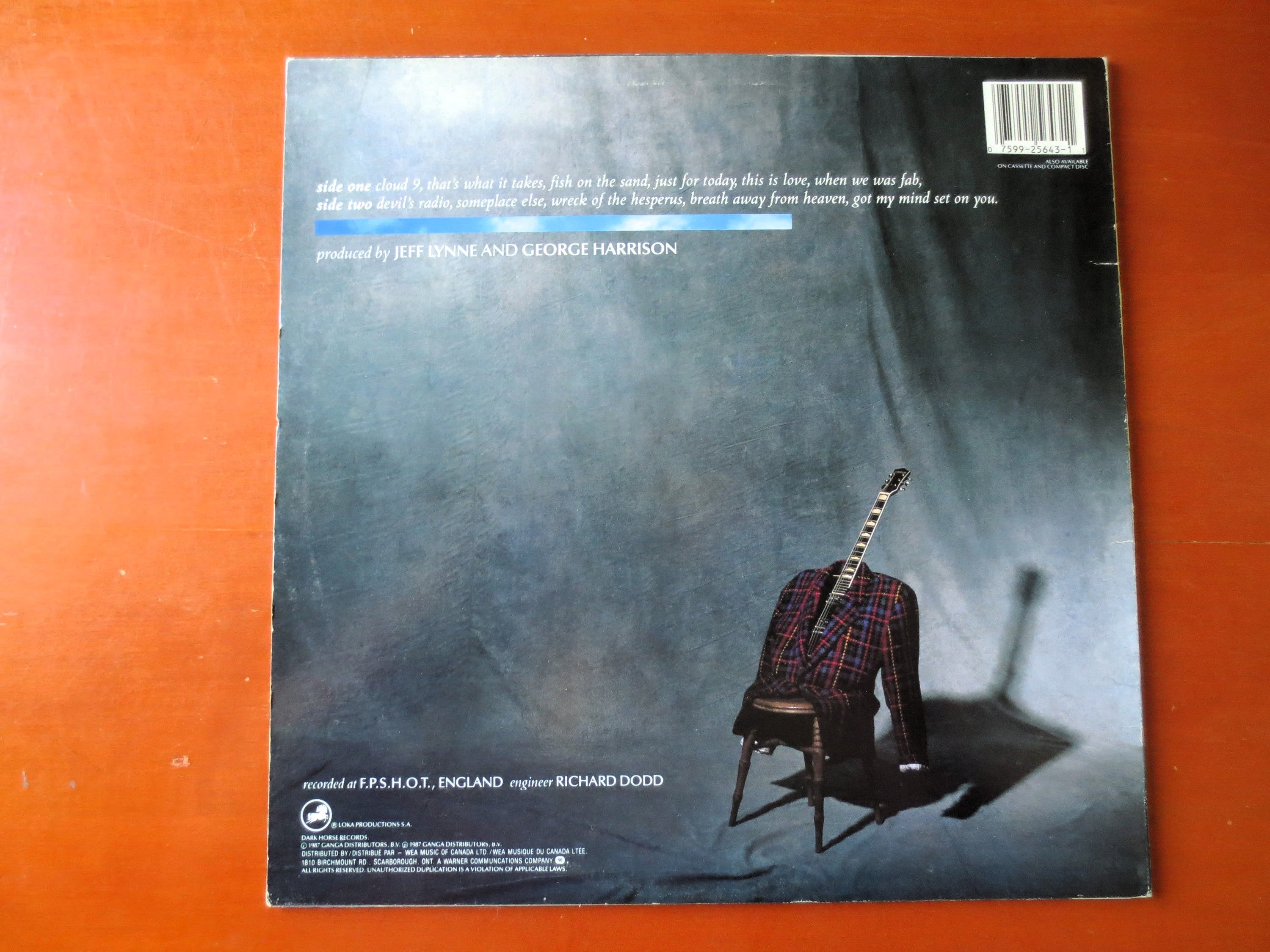 George Harrison – Cloud Nine (1987) Vinyl LP