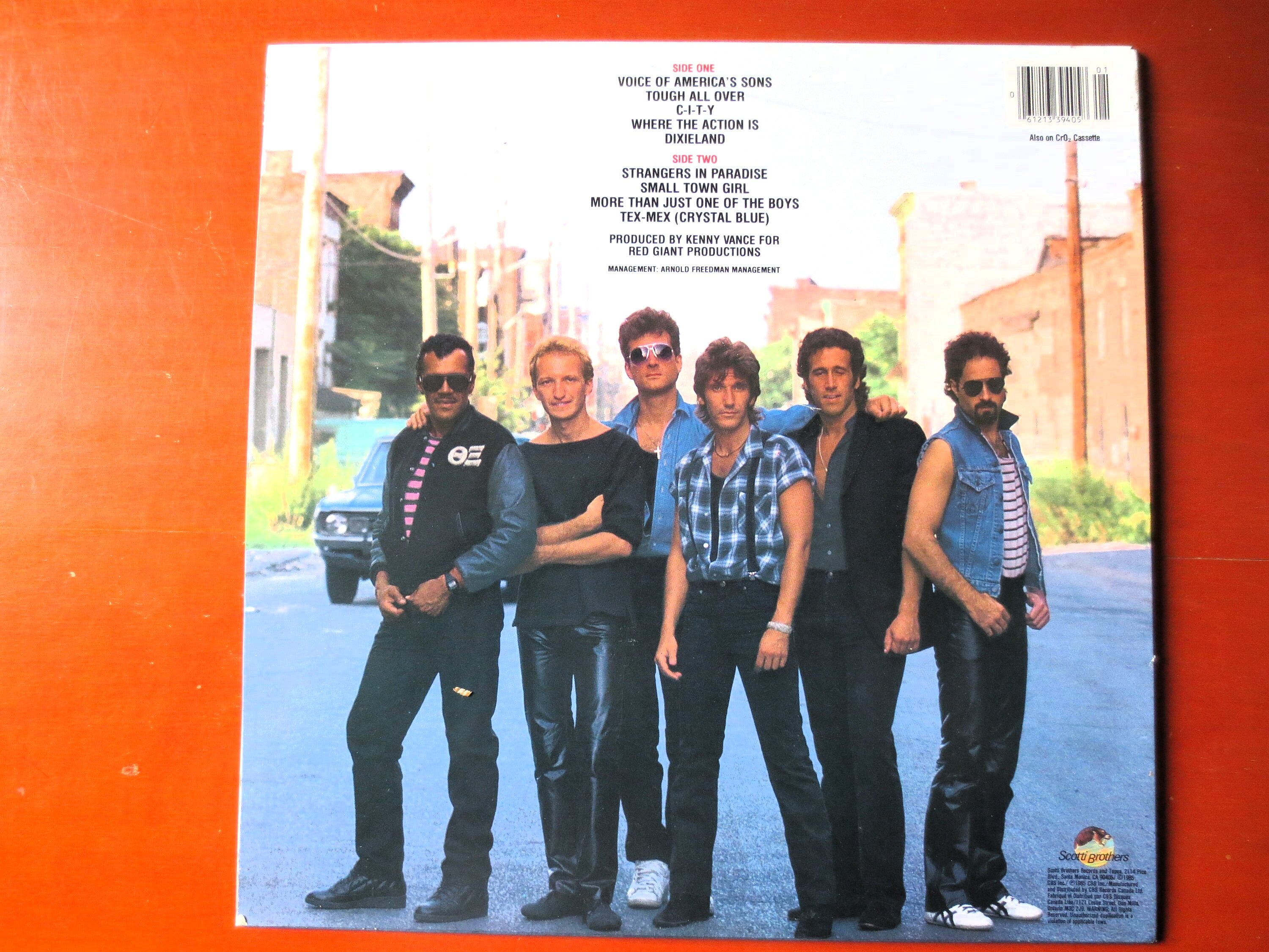 John Cafferty & the Beaver Brown Band – Tough All Over (1985) Vinyl LP