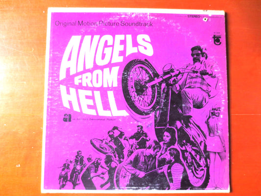 ANGELS From HELL, RARE Albums, Acid Rock lp, Vintage Vinyl, Record Vinyl, Vinyl Record, Vinyl lp, Rock Record, Vintage Records, 1968 Records