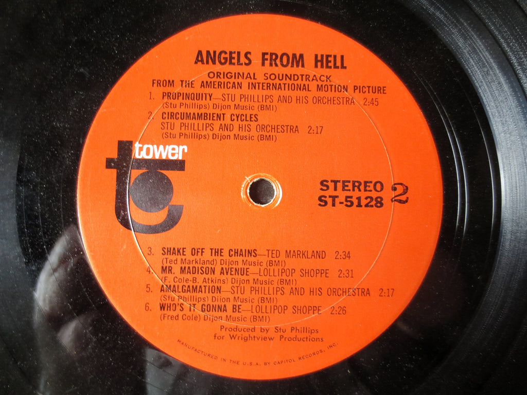 Angels from Hell – Original Soundtrack (1968) Vinyl LP