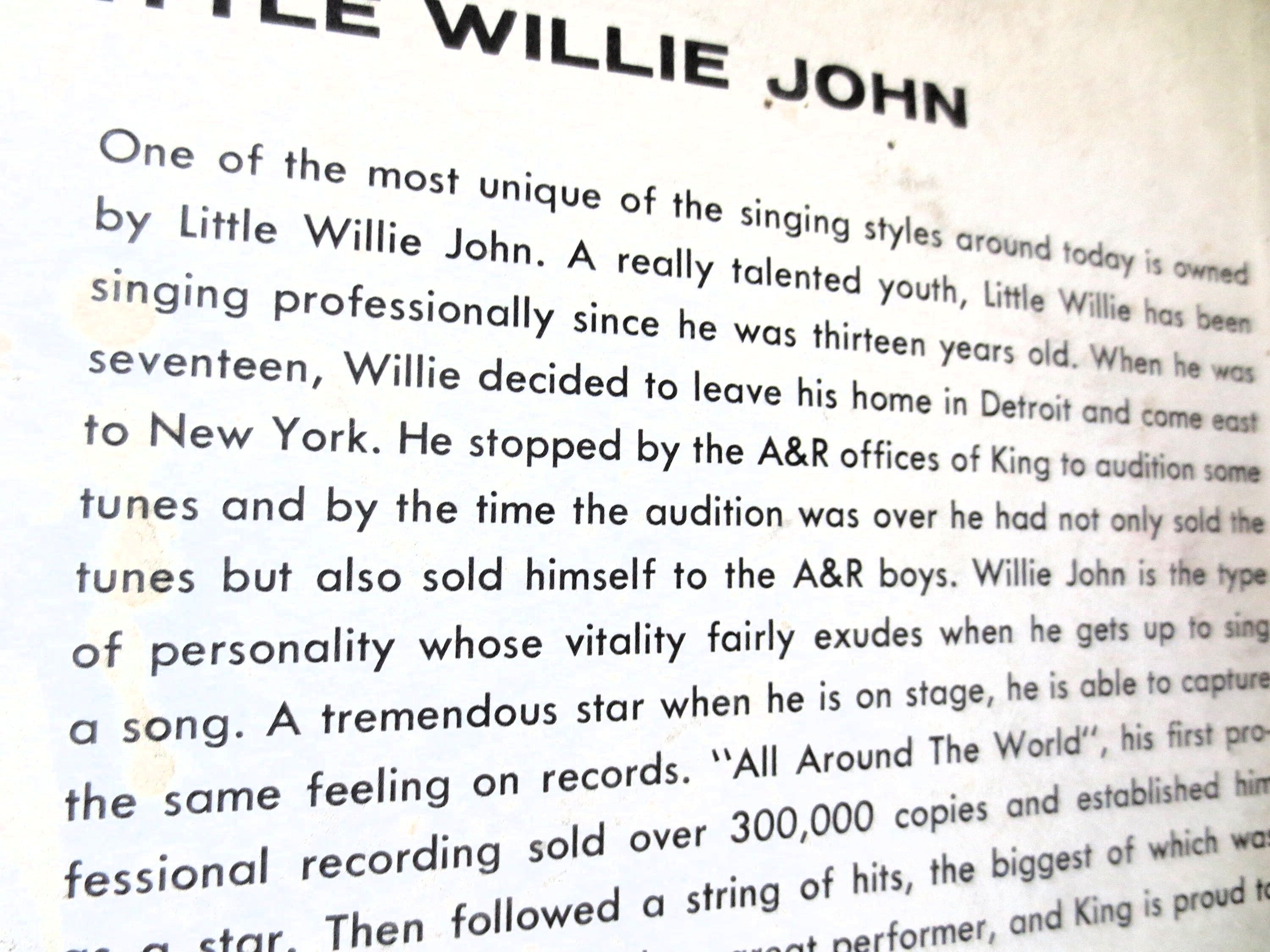 Little Willie John – Fever (1958) Vinyl LP