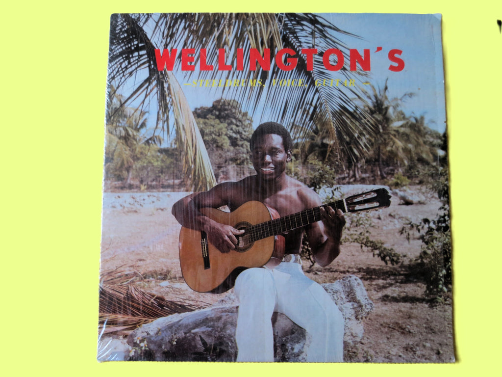 WELLINGTON GIBSON, Steel DRUMS, Reggae Music, Vintage Album, Vinyl Lp