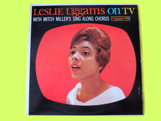 LESLIE UGGAMS, On TV, Vintage Album, 1961 Record, Vinyl Lp