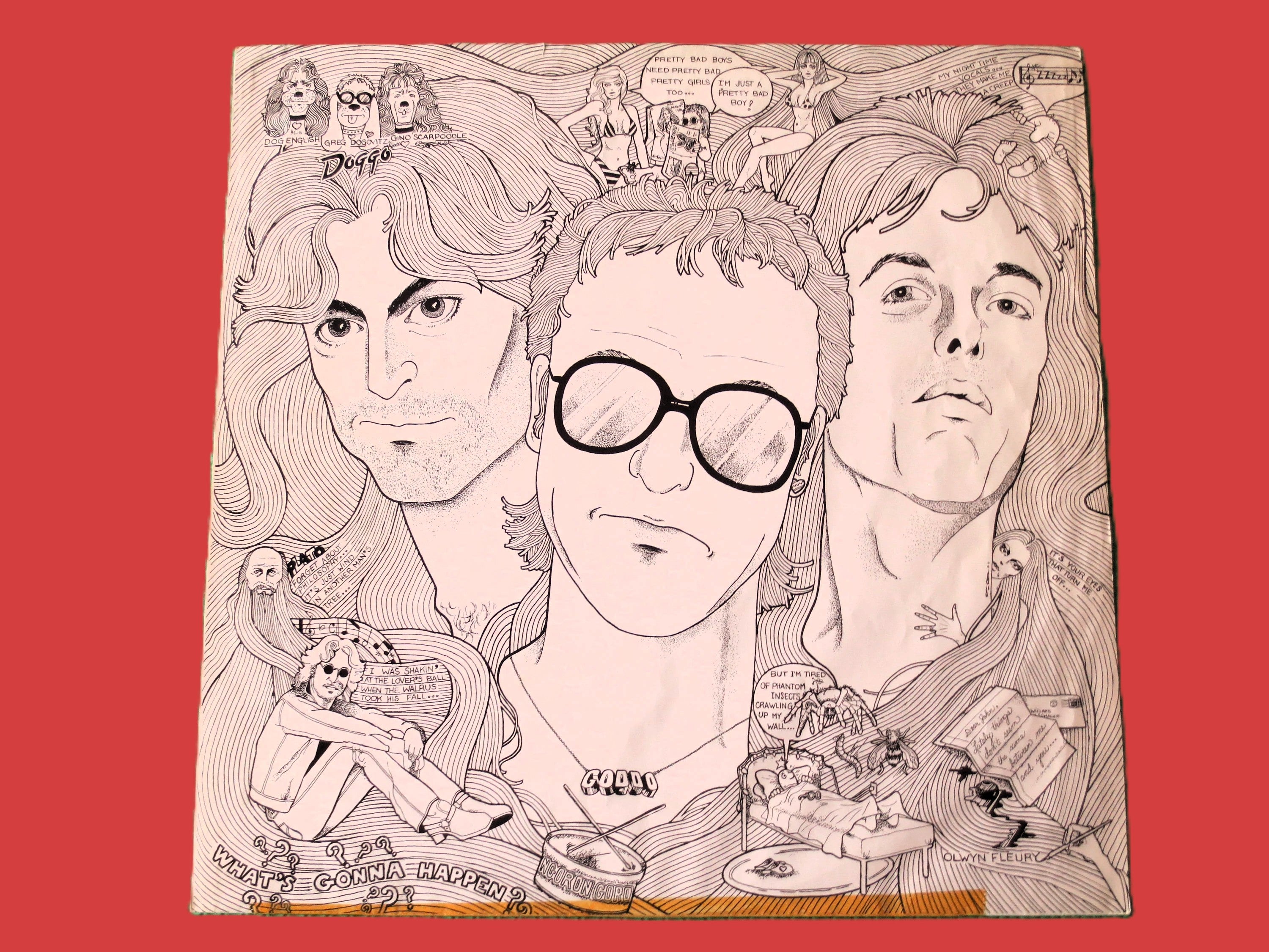 GODDO, Pretty BAD BOYS, Vintage Album, 1981 Record, Vinyl Lp