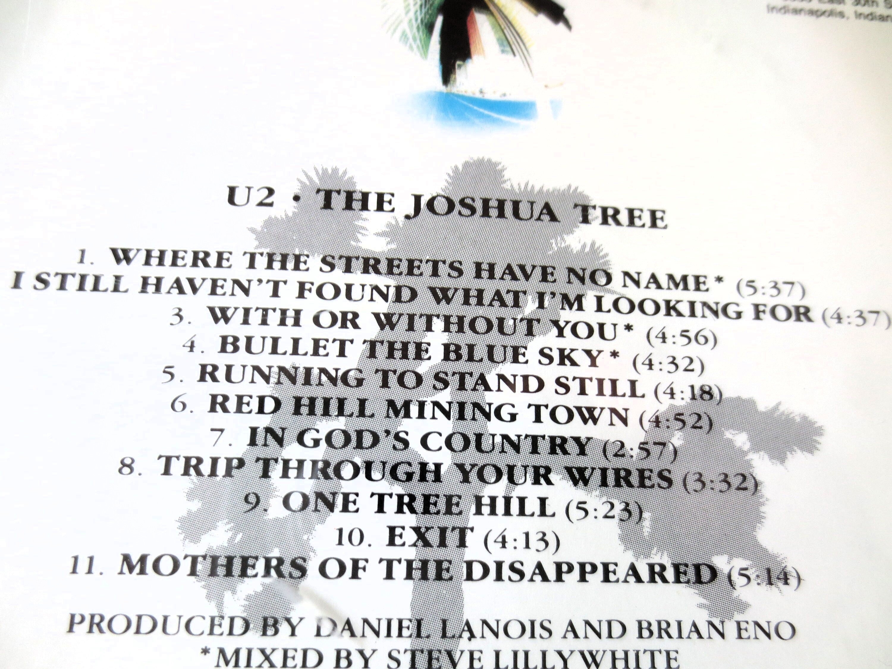 U2 – The Joshua Tree (1987) CD