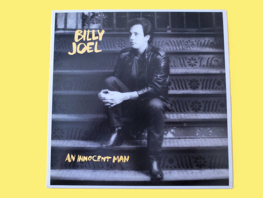 BILLY JOEL, An Innocent Man, Vintage Album, 1983 Record, Vinyl Lp