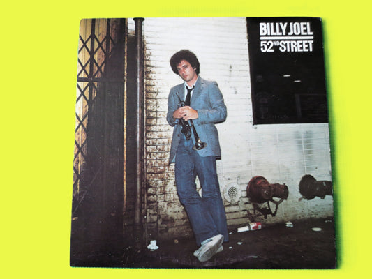BILLY JOEL, 52nd Street, Vintage Album, 1978 Record, Vinyl Lp