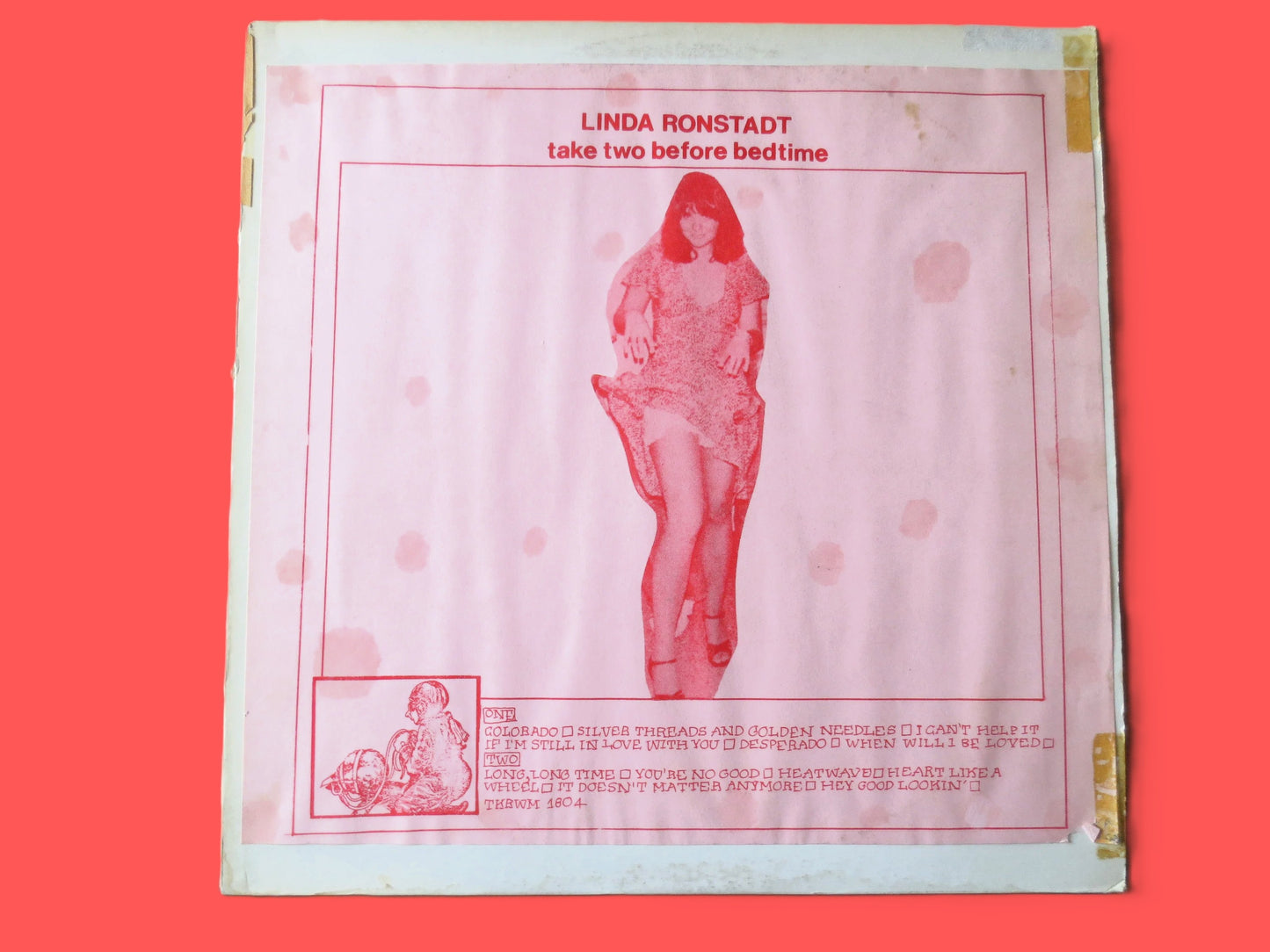 LINDA RONSTADT, WORLDS Records, Unknown Label, Vinyl Lp, 1976 Album