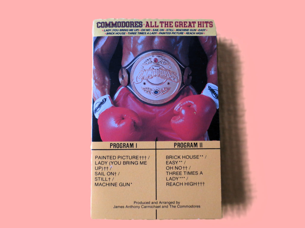 The Commodores – All the Great Hits (1982) Cassette
