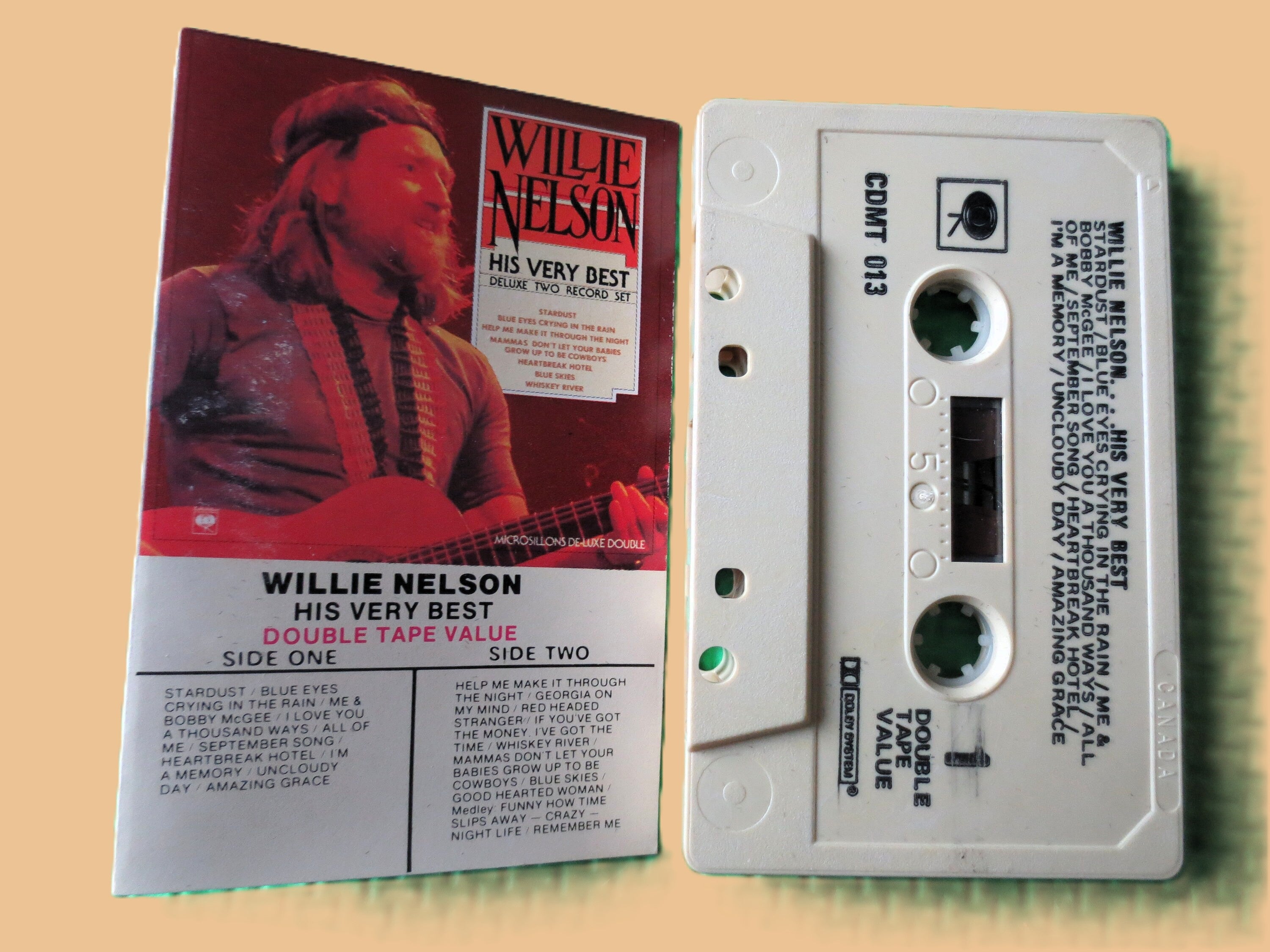 Willie Nelson – His Very Best (1985) Cassette
