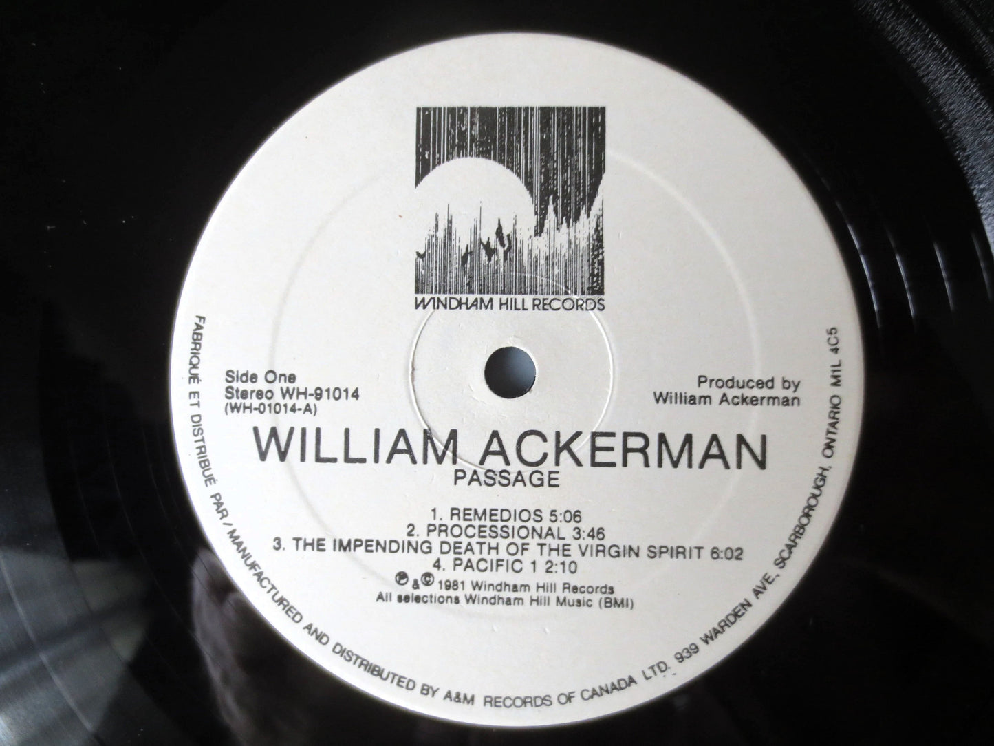William Ackerman – Passage (1981) Vinyl LP