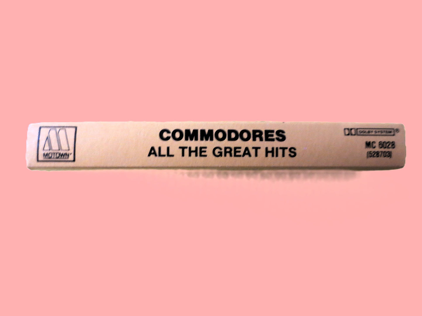 The COMMODORES, GREATEST HITS, 1982 Cassette Tape, Vintage Cassette