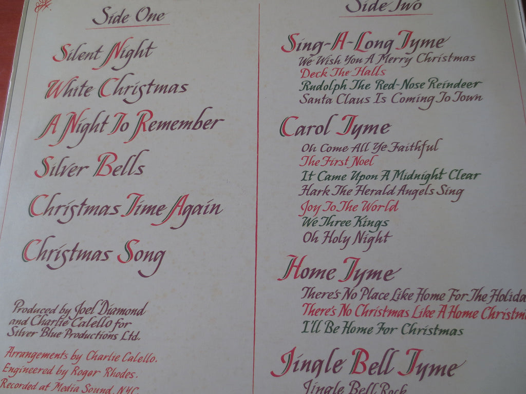 Engelbert Humperdinck Christmas Album: 1977 Christmas Tyme Vinyl LP