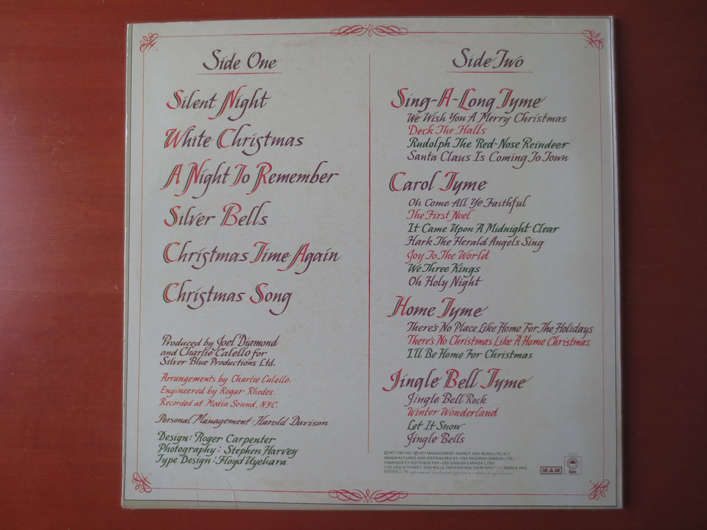 Engelbert Humperdinck Christmas Album: 1977 Christmas Tyme Vinyl LP