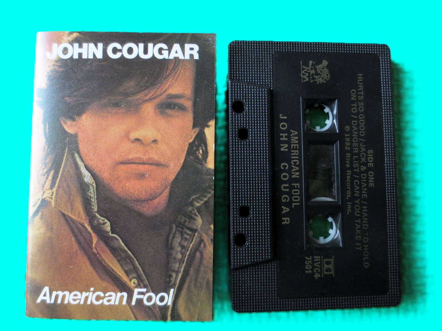 JOHN COUGAR, American FOOL, 1982 Cassette Tape, Vintage Cassette