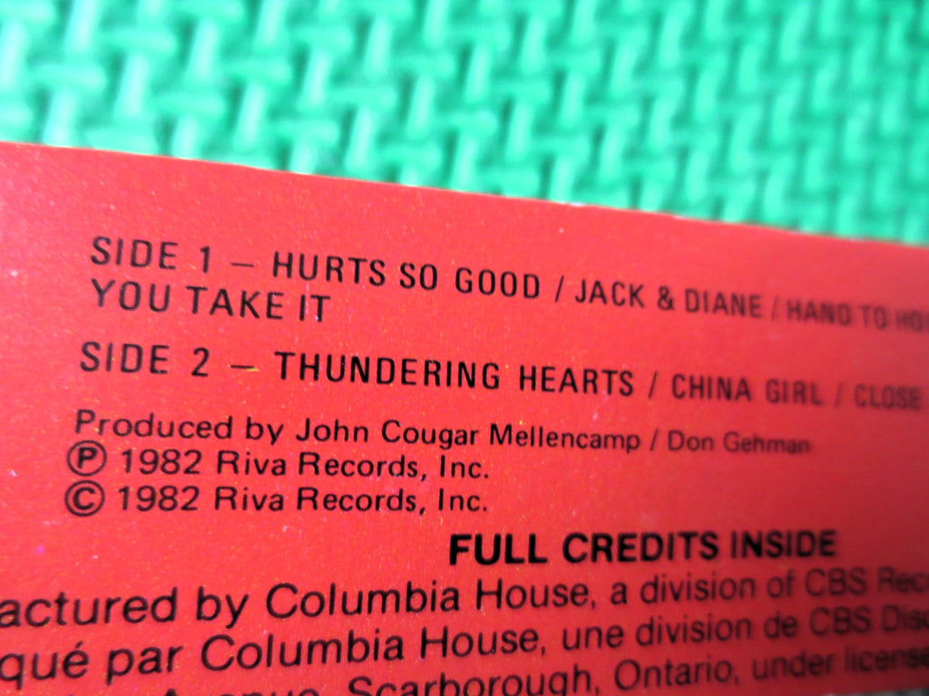 John Cougar – American Fool (1982) Cassette