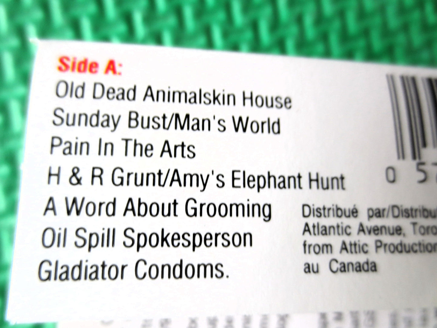 AIR FARCE, To Air is Human, 1990 Cassette Tape, Vintage Comedy Album