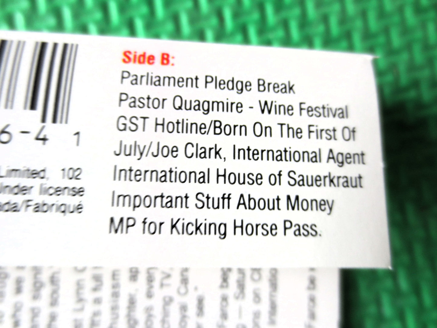 AIR FARCE, To Air is Human, 1990 Cassette Tape, Vintage Comedy Album