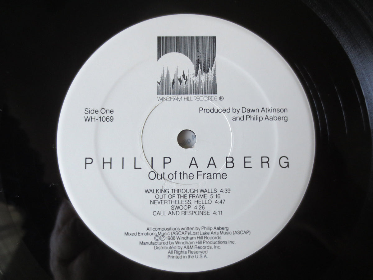 Philip Aaberg - Out of the Frame - 1988 Jazz Vinyl Record