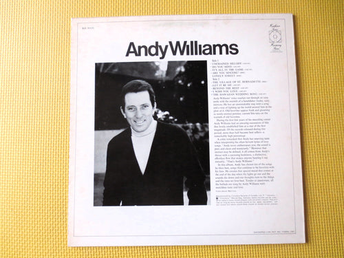 Andy Williams – Andy Williams (1971) [Vinyl LP]