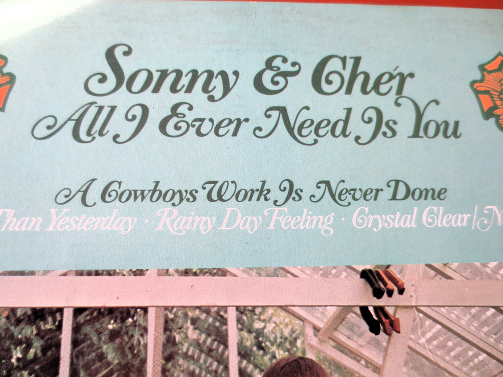 Sonny & Cher – All I Ever Need Is You (1972) Vinyl LP