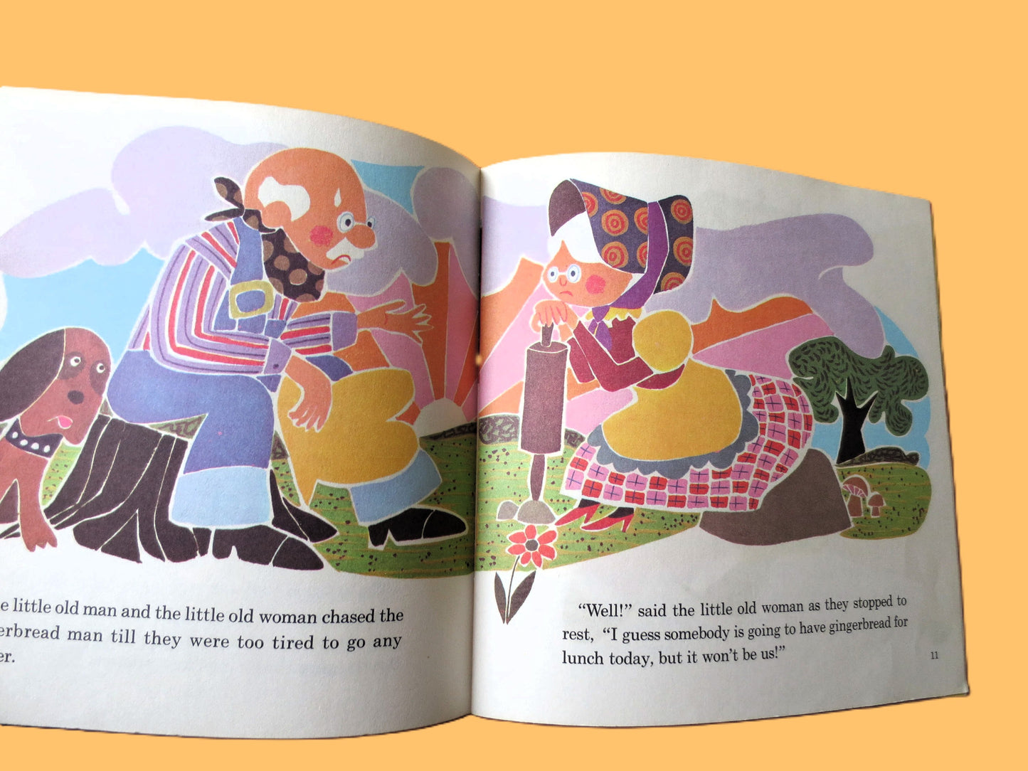 The GINGERBREAD MAN, 24-Page Book, 1969 Disneyland Record, Vinyl Lp