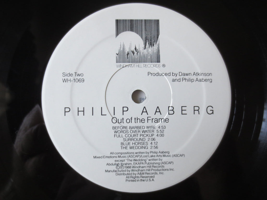 Philip Aaberg - Out of the Frame - 1988 Jazz Vinyl Record