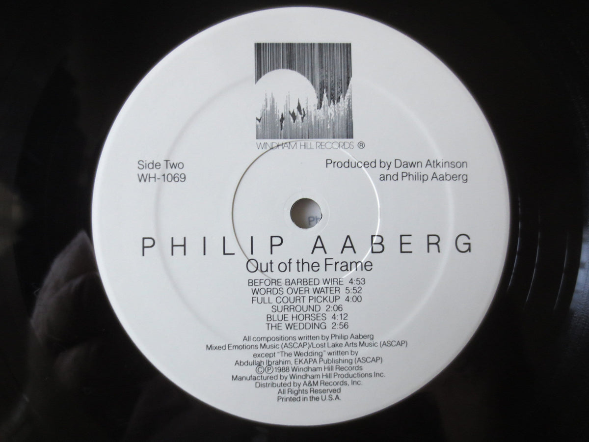 Philip Aaberg - Out of the Frame - 1988 Jazz Vinyl Record