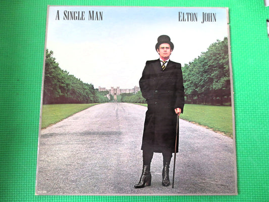 ELTON JOHN, A Single Man, Elton John Vinyl, Vintage Vinyl, Records, Elton John lps, Vinyl, 1978 Records