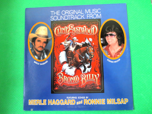 BRONCO BILLY, Clint EASTWOOD, Soundtrack Albums, Bronco Billy lp, Clint Eastwood Album, Vintage Vinyl, Vinyl, 1980 Records